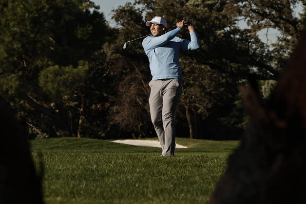 Spanish Open golf tournament - Day 2 Spanish golf player Sergio Garcia in action during the second day of the Spanish Open golf tournament at the Real Club de Campo Villa in Madrid, Spain, 09 October 2026. Madrid Spain Copyright: xSERGIOxPEREZx