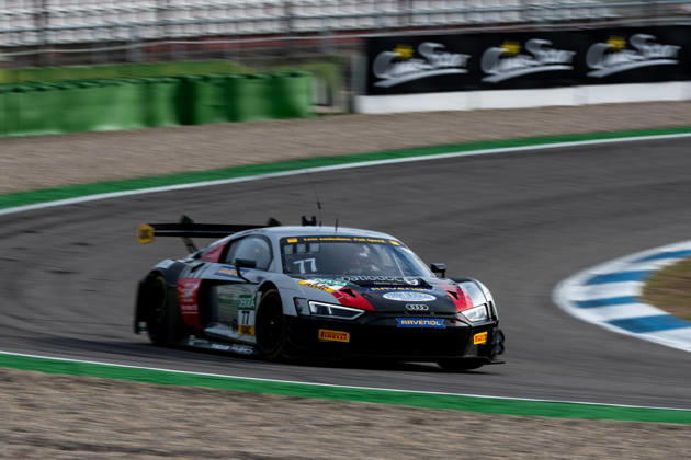 ADAC GT Masters, 11. + 12. Rennen Hockenheim 2026 77 Audi R8 LMS GT3 EVO II, LIQUI MOLY Team Engstler Motorsport: Robin Rogalski, Simon Connor Primm - picture by Gruppe C Photography Salzburg Salzburgring Germany Copyright: xGruppexCxPhotographyx