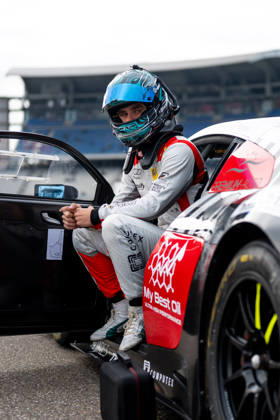 ADAC GT Masters, 11. + 12. Rennen Hockenheim 2026 77 Audi R8 LMS GT3 EVO II, LIQUI MOLY Team Engstler Motorsport: Robin Rogalski, Simon Connor Primm - picture by Gruppe C Photography Salzburg Salzburgring Germany Copyright: xGruppexCxPhotographyx
