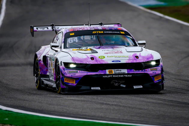 DTM, 15. + 16. Rennen Hockenheim 2026 64 Ford Mustang GT3, HRT Ford Racing: Finn Wiebelhaus - picture by Gruppe C Photography Sachsenring Germany Copyright: xGruppexCxPhotographyx