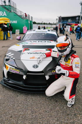 ADAC GT4 Germany, 11. + 12. Rennen Hockenheim 2026 87 Toyota GR Supra GT4 EVO2, CRT Lucas Cartelle, Hudson Schwartz - picture by Gruppe C Photography Copyright: xGruppexCxPhotographyx