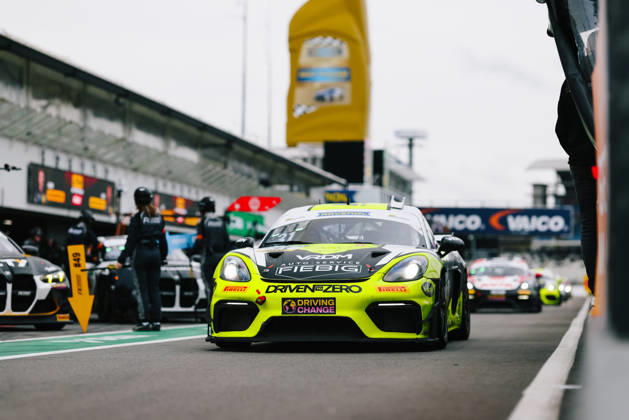 ADAC GT4 Germany, 11. + 12. Rennen Hockenheim 2026 31 Porsche 718 Cayman GT4 RS Clubsport, Avia W&S Motorsport: Lachlan Robinson, Denny Berndt - picture by Gruppe C Photography Sachsenring Germany Copyright: xGruppexCxPhotographyx