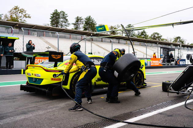 DTM, 15. + 16. Rennen Hockenheim 2026 8 Aston Martin Vantage AMR GT3 EVO, Comtoyou Racing: Nicolas Baert - picture by Gruppe C Photography Sachsenring Germany Copyright: xGruppexCxPhotographyx