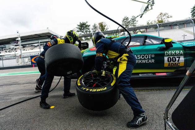 DTM, 15. + 16. Rennen Hockenheim 2026 7 Aston Martin Vantage AMR GT3 EVO, Comtoyou Racing: Nicki Thiim - picture by Gruppe C Photography Sachsenring Germany Copyright: xGruppexCxPhotographyx