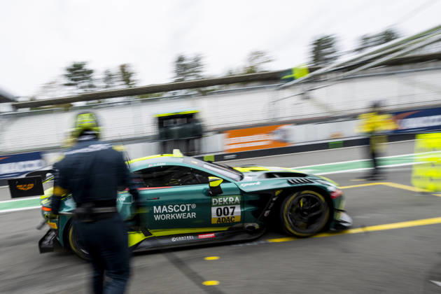 DTM, 15. + 16. Rennen Hockenheim 2026 7 Aston Martin Vantage AMR GT3 EVO, Comtoyou Racing: Nicki Thiim - picture by Gruppe C Photography Sachsenring Hockenheimring Baden-Württemberg Germany Copyright: xGruppexCxPhotographyx