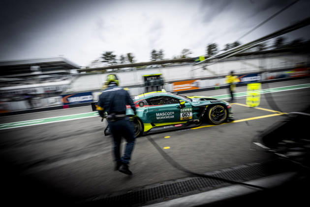 DTM, 15. + 16. Rennen Hockenheim 2026 7 Aston Martin Vantage AMR GT3 EVO, Comtoyou Racing: Nicki Thiim - picture by Gruppe C Photography Sachsenring Hockenheimring Baden-Württemberg Germany Copyright: xGruppexCxPhotographyx