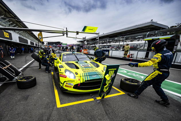 DTM, 15. + 16. Rennen Hockenheim 2026 8 Aston Martin Vantage AMR GT3 EVO, Comtoyou Racing: Nicolas Baert - picture by Gruppe C Photography Sachsenring Hockenheimring Baden-Württemberg Germany Copyright: xGruppexCxPhotographyx