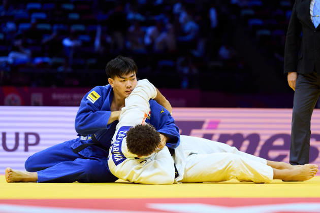 Dota Arai (JPN), OCTOBER 6, 2026 -Judo : World Judo Championships BAKU2026 Mens -100kg3rd Round match at National Gymnastics Arena in Baku, Azerbaijan. aflo_354496472 KenxAsakurax