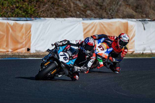 RECORD DATE NOT STATED 11th stage of the Superbike World Championship, WM, Weltmeisterschaft Estoril, 09 10 2026 - Loris Baz (76), MGM Optical Express Racing rider, during free practice 1, of the 11th round of the SBK World Championship, at the Estoril circuit Portugal Lisbon portugal Copyright: xJoaquimxGalantex