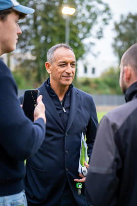 Rachid Azzouzi, Sports Director, Alemannia Aachen TSV Alemannia Aachen Opening of the new training facility, 2026–2027 season, October 9, 2026 TSV Alemannia Aachen Opening of the new training facility, 2026–2027 season, October 9, 2026 Aachen Copyright: xEibner-Pressefoto J.xDerondeaux EP_JDU