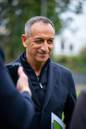 Rachid Azzouzi, Sports Director, Alemannia Aachen TSV Alemannia Aachen Opening of the new training facility, 2026–2027 season, October 9, 2026 TSV Alemannia Aachen Opening of the new training facility, 2026–2027 season, October 9, 2026 Aachen Copyright: xEibner-Pressefoto J.xDerondeaux EP_JDU