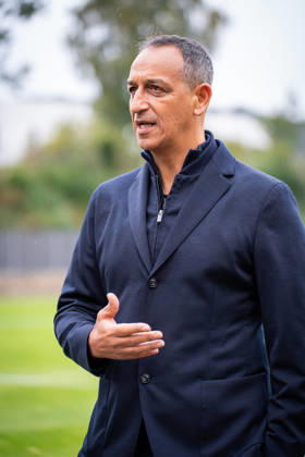 Rachid Azzouzi, Sports Director, Alemannia Aachen TSV Alemannia Aachen Opening of the new training facility, 2026–2027 season, October 9, 2026 TSV Alemannia Aachen Opening of the new training facility, 2026–2027 season, October 9, 2026 Aachen Copyright: xEibner-Pressefoto J.xDerondeaux EP_JDU