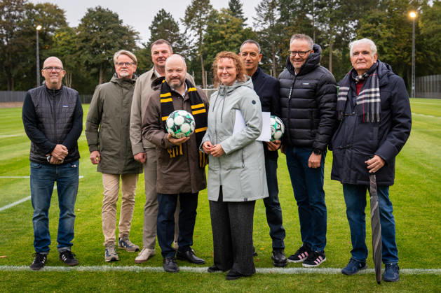 Representatives of Alemannia, together with representatives of the City of Aachen: TSV Alemannia Aachen Opening of the new training facility, 2026–2027 season, October 9, 2026 TSV Alemannia Aachen Opening of the new training facility, 2026–2027 season, October 9, 2026 Aachen Copyright: xEibner-Pressefoto J.xDerondeaux EP_JDU