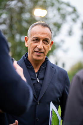 Rachid Azzouzi, Sports Director, Alemannia Aachen TSV Alemannia Aachen Opening of the new training facility, 2026–2027 season, October 9, 2026 TSV Alemannia Aachen Opening of the new training facility, 2026–2027 season, October 9, 2026 Aachen Copyright: xEibner-Pressefoto J.xDerondeaux EP_JDU