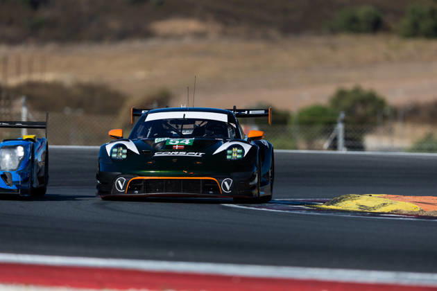 AUTO - ELMS - 4 HOURS OF PORTIMAO 2026 54 MORITZ Max (ger), PAQUE Benjamin (bel), BACHLER Klaus (aut), High Class Racing, Porsche 911 GT3 R LMGT3, LMGT3, action during the 4 Hours of Portimao 2026, 6th round of the 2026 European Le Mans Series on the Autodromo Internacional do Algarve from October 8 to 10, 2026 in Portimao, Portugal - Copyright: xJoaoxFilipex