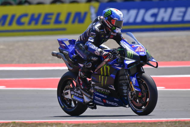 MOTO - MOTO GP - GRAND PRIX OF INDONESIA 2026 42 RINS Alex (spa), Monster Energy Yamaha MotoGP Team, Yamaha YZR-M1, action during the 2026 MotoGP Pertamina Grand Prix of Indonesia on the Mandalika circuit from October 9 to 11, at West Nusa Tenggara, Indonesia - West Nusa TenggaraIndonesia Copyright: xGIGIxSOLDANOx