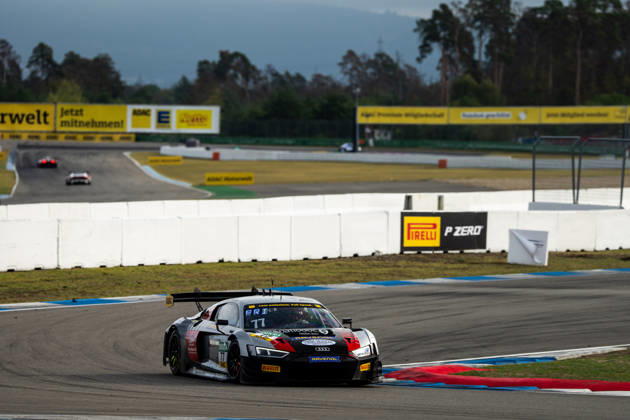 ADAC GT Masters, 11. + 12. Rennen Hockenheim 2026 77 Audi R8 LMS GT3 EVO II, LIQUI MOLY Team Engstler Motorsport: Robin Rogalski, Simon Connor Primm - picture by Gruppe C Photography Salzburg Salzburgring Germany Copyright: xGruppexCxPhotographyx
