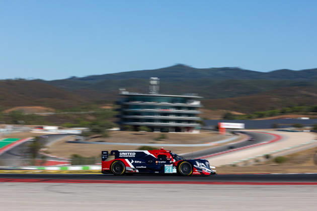 AUTO - ELMS - 4 HOURS OF PORTIMAO 2026 21 SCHNEIDER Daniel (bra), SATO Marino (jpn), JARVIS Oliver (gbr), United Autosports, Oreca 07 - Gibson, LMP2 Pro Am, action during the 4 Hours of Portimao 2026, 6th round of the 2026 European Le Mans Series on the Autodromo Internacional do Algarve from October 8 to 10, 2026 in Portimao, Portugal -  Copyright: xJoaoxFilipex