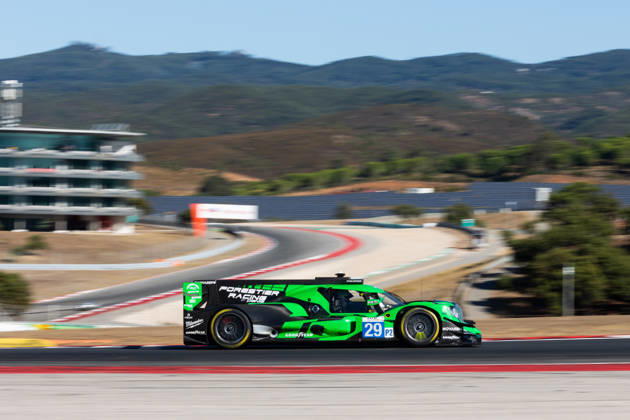 AUTO - ELMS - 4 HOURS OF PORTIMAO 2026 29 ROUSSET Louis (fra), GRAY Oliver (gbr), MASSON Esteban (fra), Forestier Racing by Panis, Oreca 07 - Gibson, LMP2, action during the 4 Hours of Portimao 2026, 6th round of the 2026 European Le Mans Series on the Autodromo Internacional do Algarve from October 8 to 10, 2026 in Portimao, Portugal -  Copyright: xJoaoxFilipex