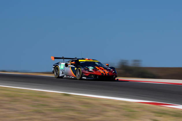 AUTO - ELMS - 4 HOURS OF PORTIMAO 2026 50 TOLEDO Custodio (usa), WADOUX Lilou (fra), AGOSTINI Riccardo (ita), Richard Mille AF Corse, Ferrari 296 LMGT3 Evo, LMGT3, action during the 4 Hours of Portimao 2026, 6th round of the 2026 European Le Mans Series on the Autodromo Internacional do Algarve from October 8 to 10, 2026 in Portimao, Portugal -  Copyright: xJoaoxFilipex