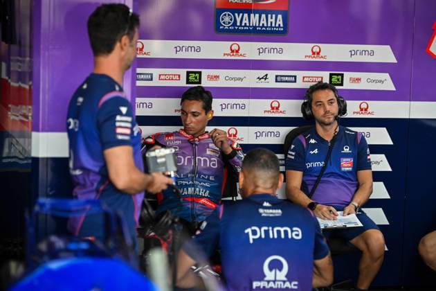 MOTO - MOTO GP - GRAND PRIX OF INDONESIA 2026 RAZGATLIOGLU Toprak (tur), Prima Pramac Yamaha MotoGP, Yamaha YZR-M1, portrait during the 2026 MotoGP Pertamina Grand Prix of Indonesia on the Mandalika circuit from October 9 to 11, at West Nusa Tenggara, Indonesia - West Nusa TenggaraIndonesia Copyright: xGIGIxSOLDANOx