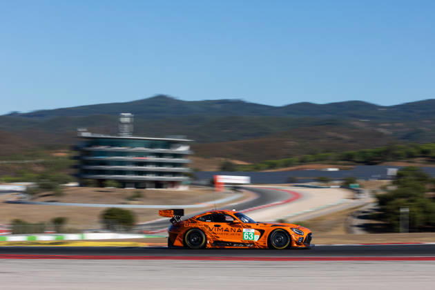 AUTO - ELMS - 4 HOURS OF PORTIMAO 2026 63 NARAN Ameerh (gbr), ANDRADE Rui (ang), SETTE CAMARA Sergio (bra), Iron Lynx, Mercedes-AMG LMGT3, LMGT3, action during the 4 Hours of Portimao 2026, 6th round of the 2026 European Le Mans Series on the Autodromo Internacional do Algarve from October 8 to 10, 2026 in Portimao, Portugal - Copyright: xJoaoxFilipex