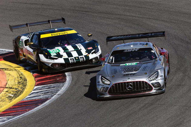 AUTO - ELMS - 4 HOURS OF PORTIMAO 2026 62 AL-KHELAIFI Abdulla Ali (qat), HANSES Julian (ger), ARON Ralf (est), Team Qatar by Iron Lynx, Mercedes-AMG LMGT3, LMGT3, action 55 CAMERON Duncan (gbr), PEREL David (rsa), GRIFFIN Matthew (irl), Spirit of Race, Ferrari 296 LMGT3 Evo, LMGT3, action during the 4 Hours of Portimao 2026, 6th round of the 2026 European Le Mans Series on the Autodromo Internacional do Algarve from October 8 to 10, 2026 in Portimao, Portugal -  Copyright: xJoaoxFilipex