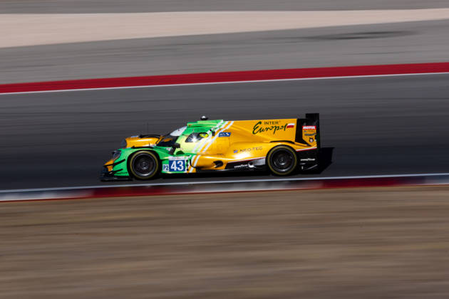 AUTO - ELMS - 4 HOURS OF PORTIMAO 2026 43 SMIECHOWSKI Jakub (pol), DILLMANN Tom (fra), YELLOLY Nicholas (gbr), Inter Europol Competition, Oreca 07 - Gibson, LMP2, action during the 4 Hours of Portimao 2026, 6th round of the 2026 European Le Mans Series on the Autodromo Internacional do Algarve from October 8 to 10, 2026 in Portimao, Portugal - Copyright: xJoaoxFilipex