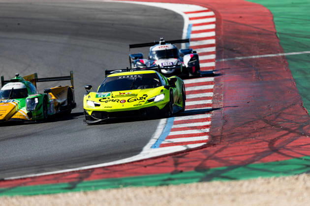 AUTO - ELMS - 4 HOURS OF PORTIMAO 2026 57 KIMURA Takeshi (jpn), JAUBERT Mathys (fra), SERRA Daniel (bra), Kessel Racing, Ferrari 296 LMGT3 Evo, LMGT3, action during the 4 Hours of Portimao 2026, 6th round of the 2026 European Le Mans Series on the Autodromo Internacional do Algarve from October 8 to 10, 2026 in Portimao, Portugal -  Copyright: xJoaoxFilipex
