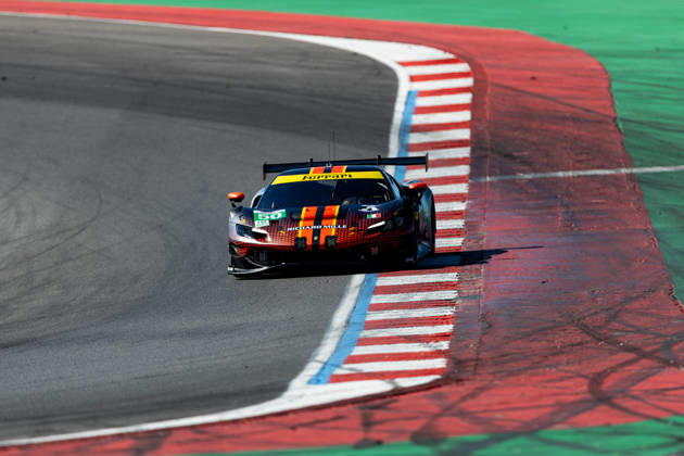 AUTO - ELMS - 4 HOURS OF PORTIMAO 2026 50 TOLEDO Custodio (usa), WADOUX Lilou (fra), AGOSTINI Riccardo (ita), Richard Mille AF Corse, Ferrari 296 LMGT3 Evo, LMGT3, action during the 4 Hours of Portimao 2026, 6th round of the 2026 European Le Mans Series on the Autodromo Internacional do Algarve from October 8 to 10, 2026 in Portimao, Portugal -  Copyright: xJoaoxFilipex
