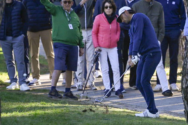 October 9, 2026, Madrid, Madrid, Spain: MARCO PENGE of England hitting the ball out of the rough during the Open de Espao±a presented by Madrid at Club de Campo Villa de Madrid on October 09, 2026 in Madrid, Spain. Open GOLF De Spain Presented By Madrid - 10.09.26 (Second Day) - ZUMAc312 20261009_zsp_c312_127 Copyright: xOscarxManuelxSanchezx