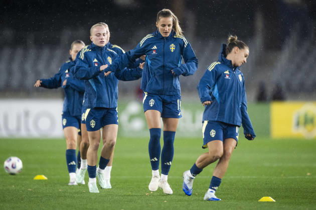 October 9, 2026: Nathalie Björn of Sweden ahead of the FIFA Women’s World Cup qualifying playoff soccer match between Lithuania and Sweden on October 9, 2026 in Kaunas. Photo by Mathias Bergeld, BILDBYRAN, code MB MB1418. soccer, football, World Cup qualifier, FIFA Women’s World Cup qualifier, playoff, Lithuania, Sweden, women’s soccer, BBENG, play-off  Copyright: MATHIASxBERGELD BB261009MB011