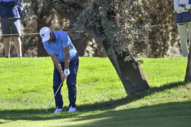 October 9, 2026, Madrid, Madrid, Spain: ADRIAN OTAEGUI of United Arab Emirates hitting the ball out of the rough during the Open de EspaoÂ±a presented by Madrid at Club de Campo Villa de Madrid on October 09, 2026 in Madrid, Spain. Madrid Spain - ZUMAc312 20261009_zsp_c312_199 Copyright: xOscarxManuelxSanchezx