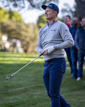 Open de Espana presented by Madrid - Day Two MADRID, SPAIN - OCTOBER 9: Justin Rose of England is seen on day two of the Open de Espana presented by Madrid at Club de Campo Villa de Madrid on October 9, 2026 in Madrid, Spain. Madrid Club de Campo Villa de Madrid Madrid Spain Copyright: xAlbertoxGardinx AGardin_20261009_Golf_Esp_Mad_1124