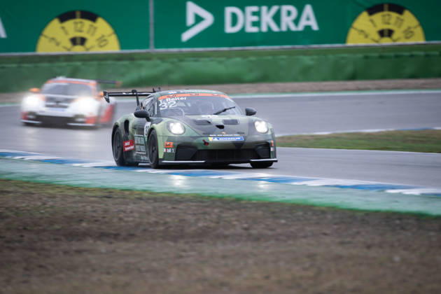 Hockenheim, Germany, October 9–11, 2026 Porsche Sixt Carrera Cup Germany 2026 Season Finale at the Hockenheimring Qualifying. Pictured: Tim Reiter doing a loop-the-loop by CarTech9 Copyright: xFotostandx xStiebertx