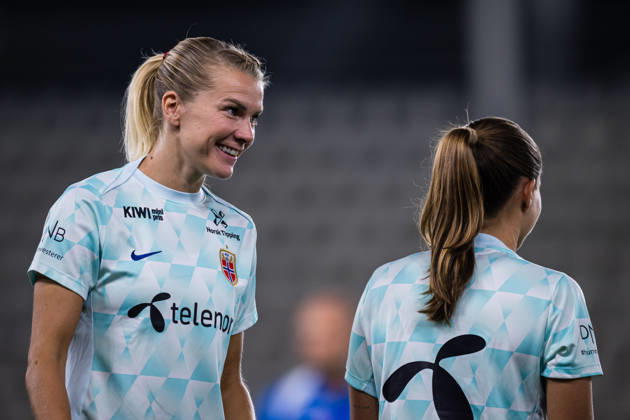 October 9, 2010: Ada Martine Hegerberg of Norway warms up ahead of the FIFA Women’s World Cup Qualifier soccer match between Romania and Norway on October 9, 2026 in Bucharest. Photo by Marius Simensen, BILDBYRAN COP 238 bbeng women s FIFA World Cup qualifiers soccer football international match Norway Romania Copyright: MARIUSxSIMENSEN BB261009BB495