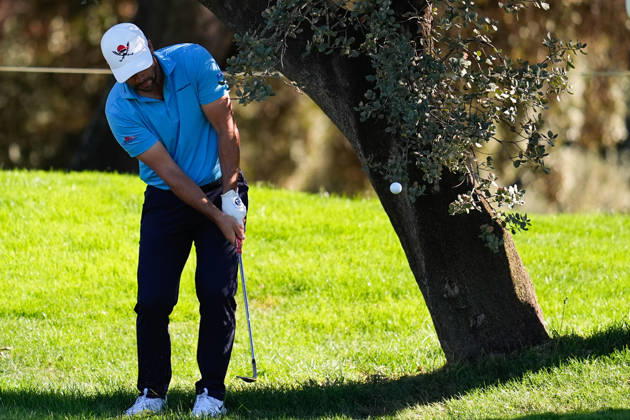 October 9, 2026, Madrid, Madrid, Spain: Adrian Otaegui of United Arab Emirates during the Open de Espao±a 2026 presented by Madrid, R2, golf tournament of DP World Tour at Club de Campo Villa de Madrid on October 09, 2026, in Madrid, Spain. Madrid Spain - ZUMAa181 20261009_zaa_a181_158 Copyright: xDennisxAgyemanx