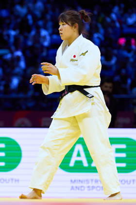 Kurena Ikeda (JPN), OCTOBER 9, 2026 -Judo : World Judo Championships BAKU2026 Women s -78kg3rd place match at National Gymnastics Arena in Baku, Azerbaijan.  aflo_354528059 KenxAsakurax