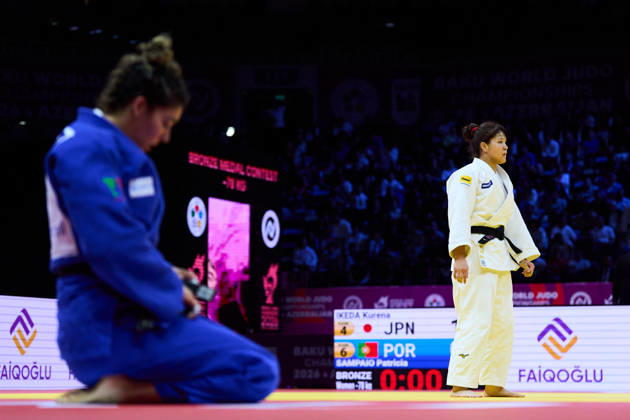 Kurena Ikeda (JPN), OCTOBER 9, 2026 -Judo : World Judo Championships BAKU2026 Women s -78kg3rd place match at National Gymnastics Arena in Baku, Azerbaijan.  aflo_354528128 KenxAsakurax