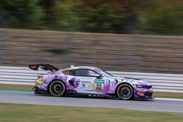 DTM, 15. + 16. Rennen Hockenheim 2026 64 Ford Mustang GT3, HRT Ford Racing: Finn Wiebelhaus - picture by Gruppe C Photography Sachsenring Hockenheimring Baden-Württemberg Germany Copyright: xGruppexCxPhotographyx