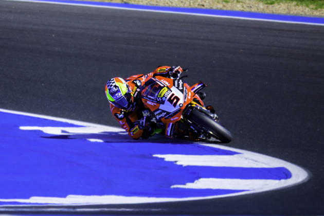October 9, 2026, Cascais, Lisbon, Portugal: Yari Montella of Barni Spark Racing Team in action during the Free Practice 2 of the FIM Superbike World Championship, WM, Weltmeisterschaft at Circuito Estoril on October 9, 2026 in Cascais, Portugal. Motorsports 2026: WorldSBK - Tissot Estoril Round - ZUMAr200 20261009_zsp_r200_011 Copyright: xNunoxReisinhox