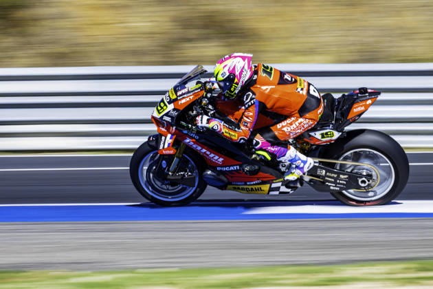 October 9, 2026, Cascais, Lisbon, Portugal: Alvaro Bautista of Barni Spark Racing Team in action during the Free Practice 2 of the FIM Superbike World Championship, WM, Weltmeisterschaft at Circuito Estoril on October 9, 2026 in Cascais, Portugal. Motorsports 2026: WorldSBK - Tissot Estoril Round  - ZUMAr200 20261009_zsp_r200_021 Copyright: xNunoxReisinhox