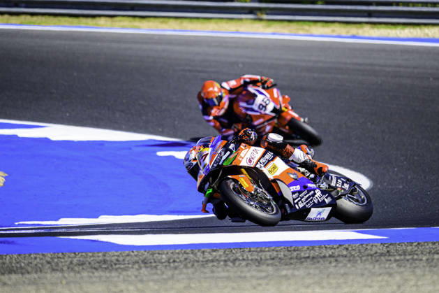 October 9, 2026, Cascais, Lisbon, Portugal: Alberto Surra of Motocorsa Racing in action during the Free Practice 2 of the FIM Superbike World Championship, WM, Weltmeisterschaft at Circuito Estoril on October 9, 2026 in Cascais, Portugal. Cascais Portugal - ZUMAr200 20261009_zsp_r200_005 Copyright: xNunoxReisinhox