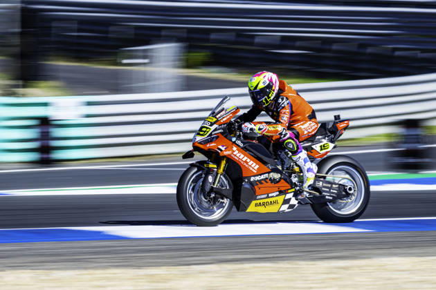 October 9, 2026, Cascais, Lisbon, Portugal: Alvaro Bautista of Barni Spark Racing Team in action during the Free Practice 2 of the FIM Superbike World Championship, WM, Weltmeisterschaft at Circuito Estoril on October 9, 2026 in Cascais, Portugal. Motorsports 2026: WorldSBK - Tissot Estoril Round  - ZUMAr200 20261009_zsp_r200_029 Copyright: xNunoxReisinhox