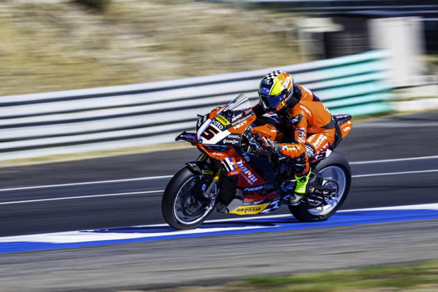 October 9, 2026, Cascais, Lisbon, Portugal: Yari Montella of Barni Spark Racing Team in action during the Free Practice 2 of the FIM Superbike World Championship, WM, Weltmeisterschaft at Circuito Estoril on October 9, 2026 in Cascais, Portugal. Motorsports 2026: WorldSBK - Tissot Estoril Round - ZUMAr200 20261009_zsp_r200_044 Copyright: xNunoxReisinhox