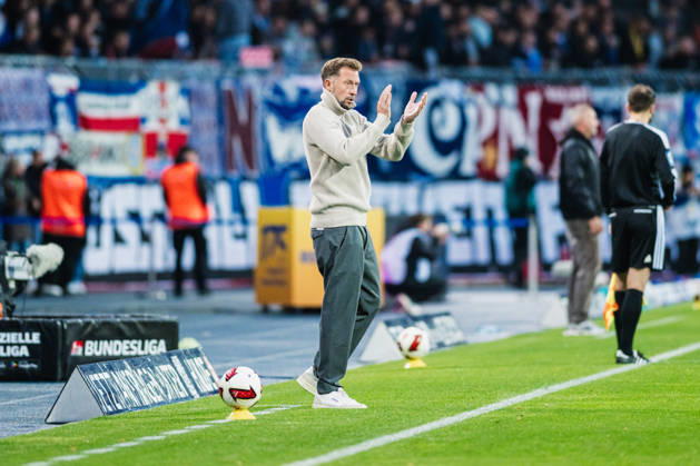 2. Bundesliga: Eintracht Braunschweig vs. Holstein Kiel, October 9, 2026 GOAL, CELEBRATION of the 1–0 goal by Jan Urbich of Eintracht Braunschweig, 27, here Lars Kornetka, coach of Eintracht Braunschweig soccer, 2. Bundesliga, Matchday 7: Eintracht Braunschweig vs. Holstein Kiel on October 9, 2026, at Eintracht Stadium, Braunschweig. DFL regulations prohibit any use of photographs as image sequences and or quasi-video. Copyright: xBEAUTIFULxSPORTS Tonhäuserx