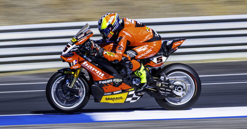 October 9, 2026, Cascais, Lisbon, Portugal: Yari Montella of Barni Spark Racing Team in action during the Free Practice 2 of the FIM Superbike World Championship, WM, Weltmeisterschaft at Circuito Estoril on October 9, 2026 in Cascais, Portugal. Cascais Portugal - ZUMAr200 20261009_zsp_r200_024 Copyright: xNunoxReisinhox