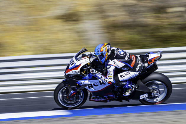 October 9, 2026, Cascais, Lisbon, Portugal: Miguel Oliveira of Rokit BMW Motorrad WorldSBK Team in action during the Free Practice 2 of the FIM Superbike World Championship, WM, Weltmeisterschaft at Circuito Estoril on October 9, 2026 in Cascais, Portugal. Cascais Portugal - ZUMAr200 20261009_zsp_r200_031 Copyright: xNunoxReisinhox