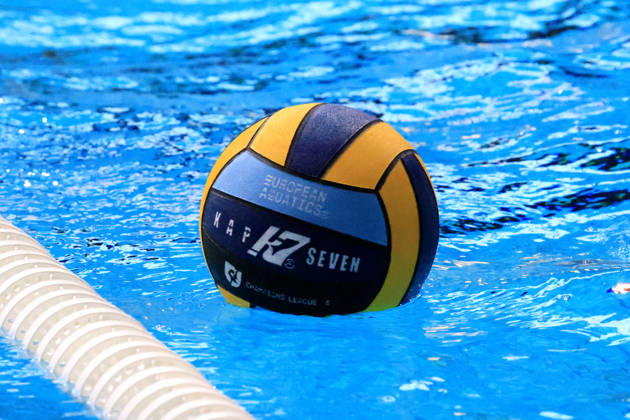 October 9, 2026, GER, DEU, Germany Women s Water Polo, Water Polo Champions League Qualifiers, 2026 Season, Berlin, Spandau 04 vs. UVSE, Match Ball: nordphoto GmbH Engler, Berlin, Schöneberg Swimming Pool, Berlin, Germany Copyright: xNordphotox xEnglerx