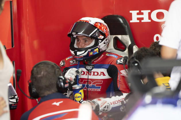 MOTO - MOTO GP - GRAND PRIX OF INDONESIA 2026 ESPARGARO Alex (spa), Honda HRC Castrol, Honda RC213V, portrait during the 2026 MotoGP Pertamina Grand Prix of Indonesia on the Mandalika circuit from October 9 to 11, at West Nusa Tenggara, Indonesia - West Nusa TenggaraIndonesia Copyright: xGIGIxSOLDANOx